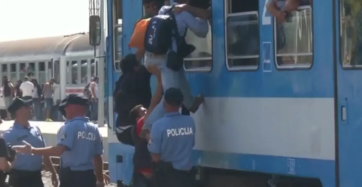 My chceme jet na Západ dřív! Uprchlická bitka v Chorvatsku