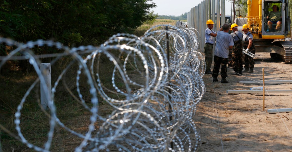Maďaři: Plot na hranci s Chorvatskem je hotový