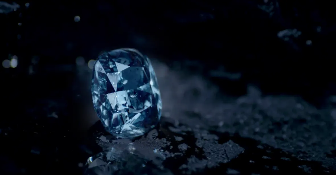 Modrý diamant. Kámen za více než miliardu