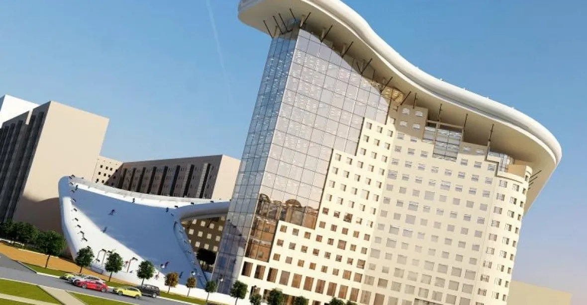 Sjezdovka z mrakodrapu. Velkorysé stavby Kazachstánu fascinují