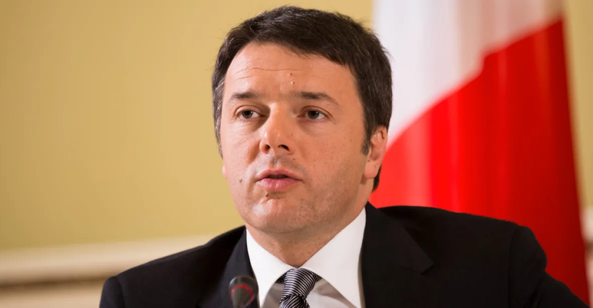 Italský premiér tvrdě proti Berlínu. Diktuje a sám obchází pravidla