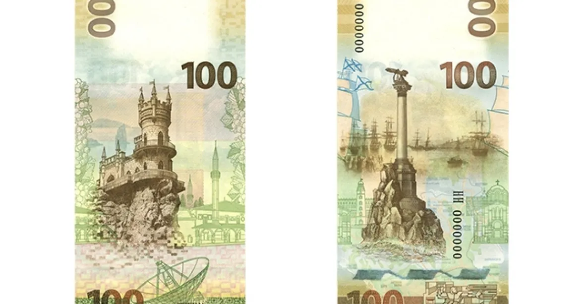 Sevastopol a Kateřina Veliká. Rusko vydalo ‚krymskou‘ bankovku