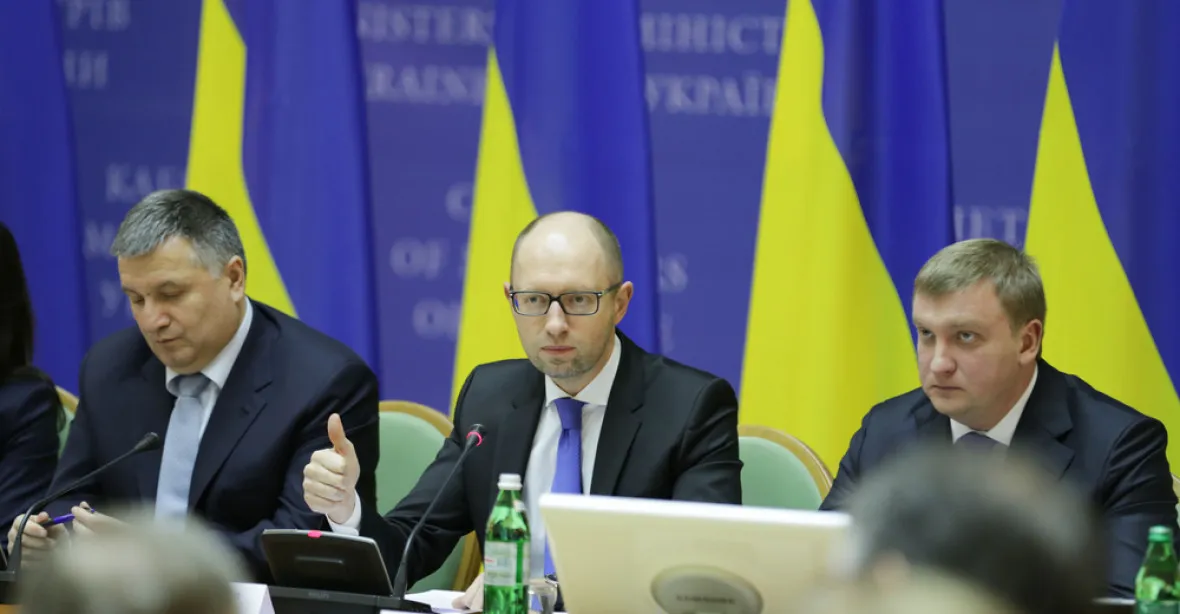 Ukrajinská koaliční vláda se rozpadla