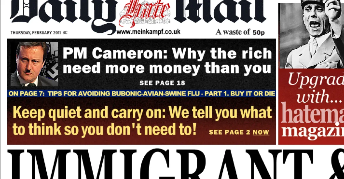Švédsko obviňuje britský Daily Mail z ovlivňování jejich migrační politiky