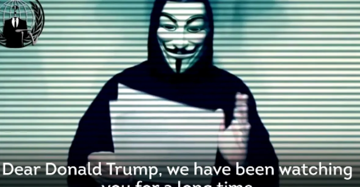 ‚Totální válka.‘ Anonymous zveřejnili Trumpovy osobní údaje