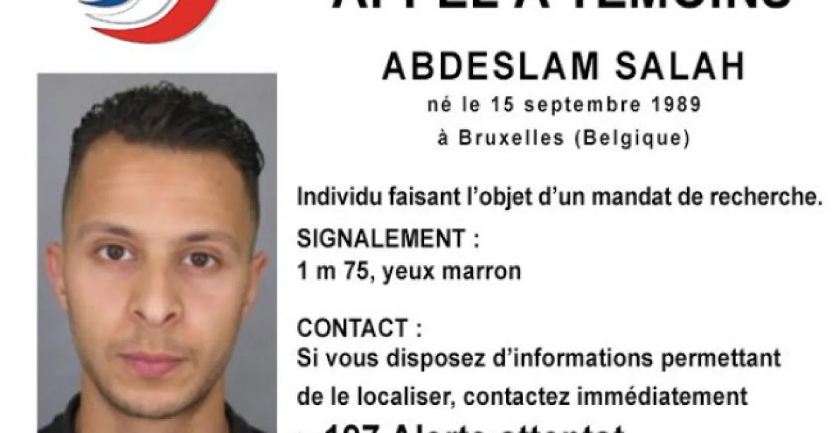 V Bruselu se našly otisky atentátníka Abdeslama. Prý týden staré