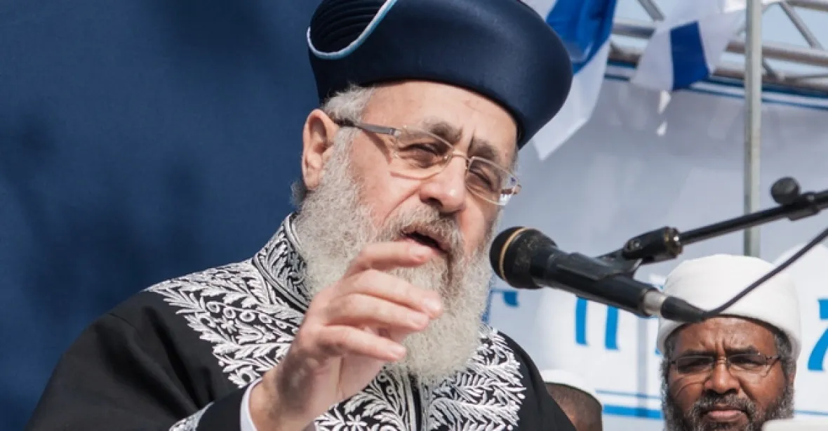 Izrael jen pro Židy. Vrchní rabín chce ostatní vyhostit