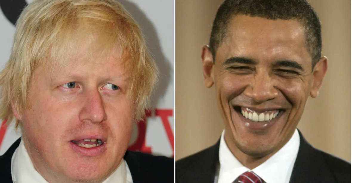 Boris Johnson: Poloviční Keňan Obama cítí ‚rodový odpor‘