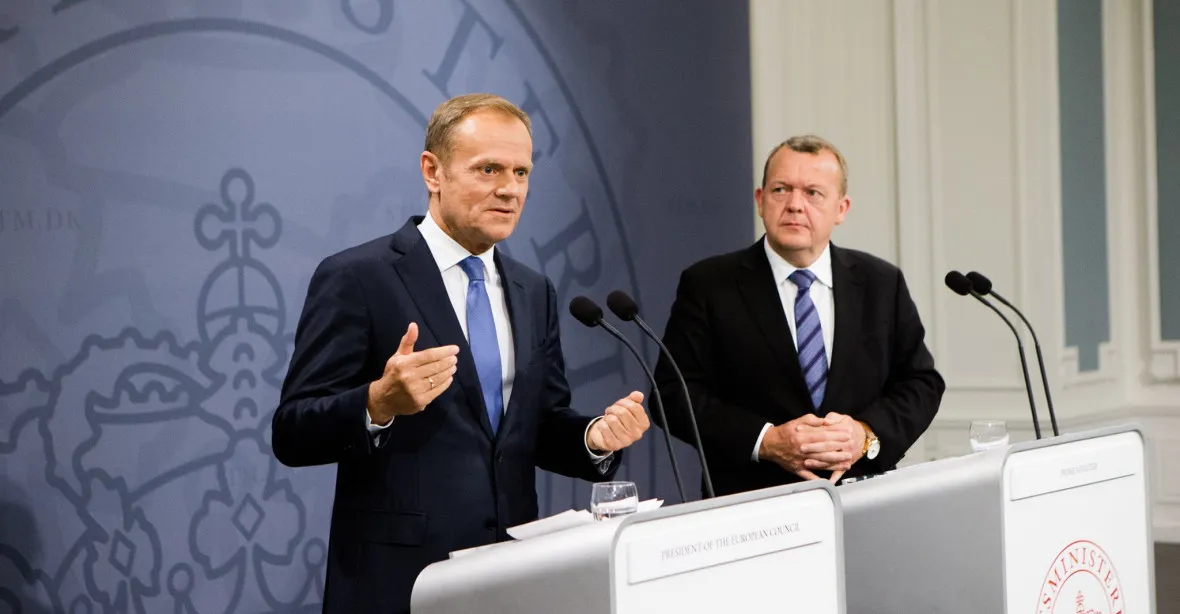 Tusk varoval Dány, kteří odmítli reformu Europolu