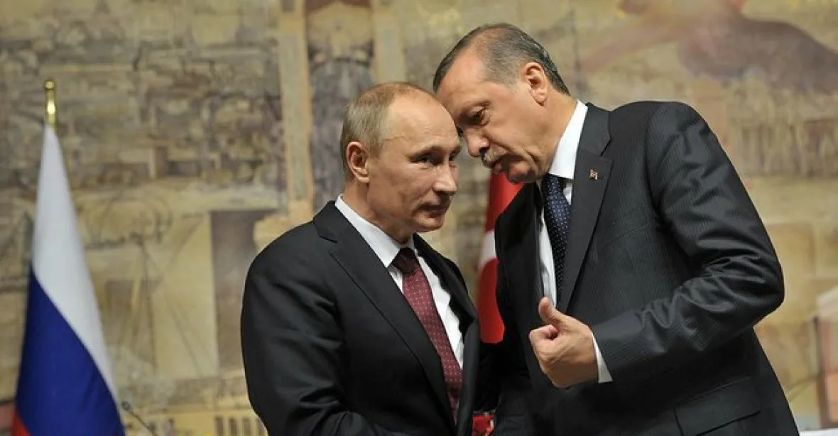 Putin mluvil s Erdoganem. Chce obnovit normální vztahy s Tureckem