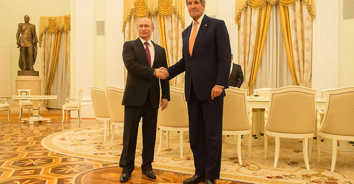 Kerry sdělil Putinovi, že diplomacie nemůže pokračovat věčně