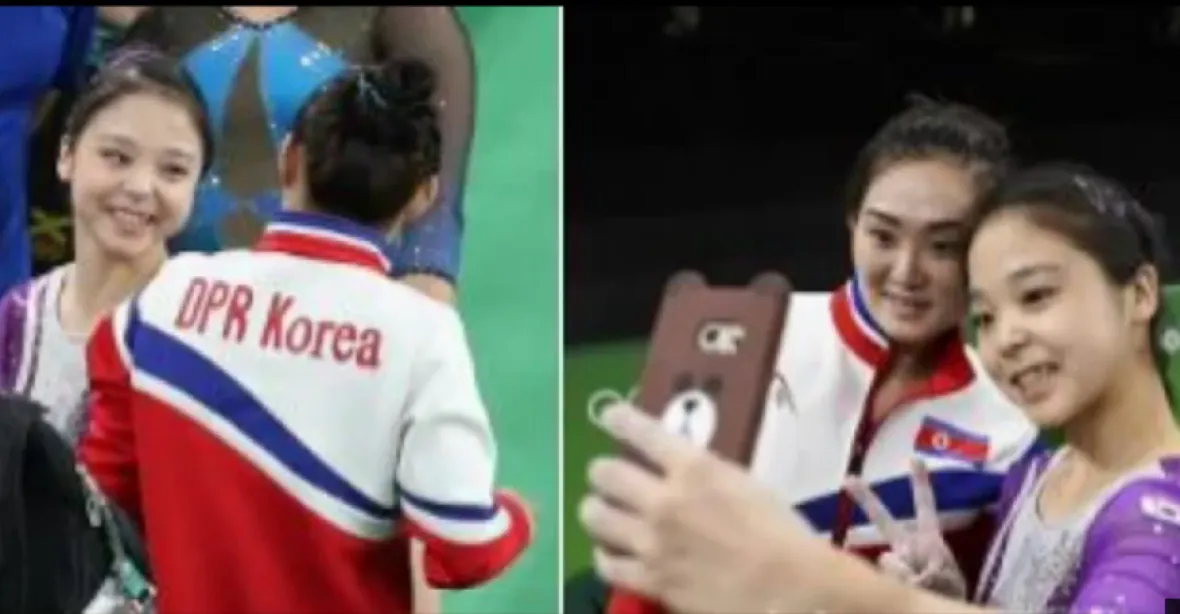 Nenávist stranou. Gymnastky z Jižní a Severní Koreje si pořídily selfie