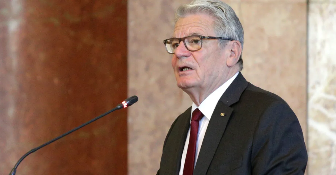 Gauck v projevu vyzdvihl brněnského primátora i české spisovatelky