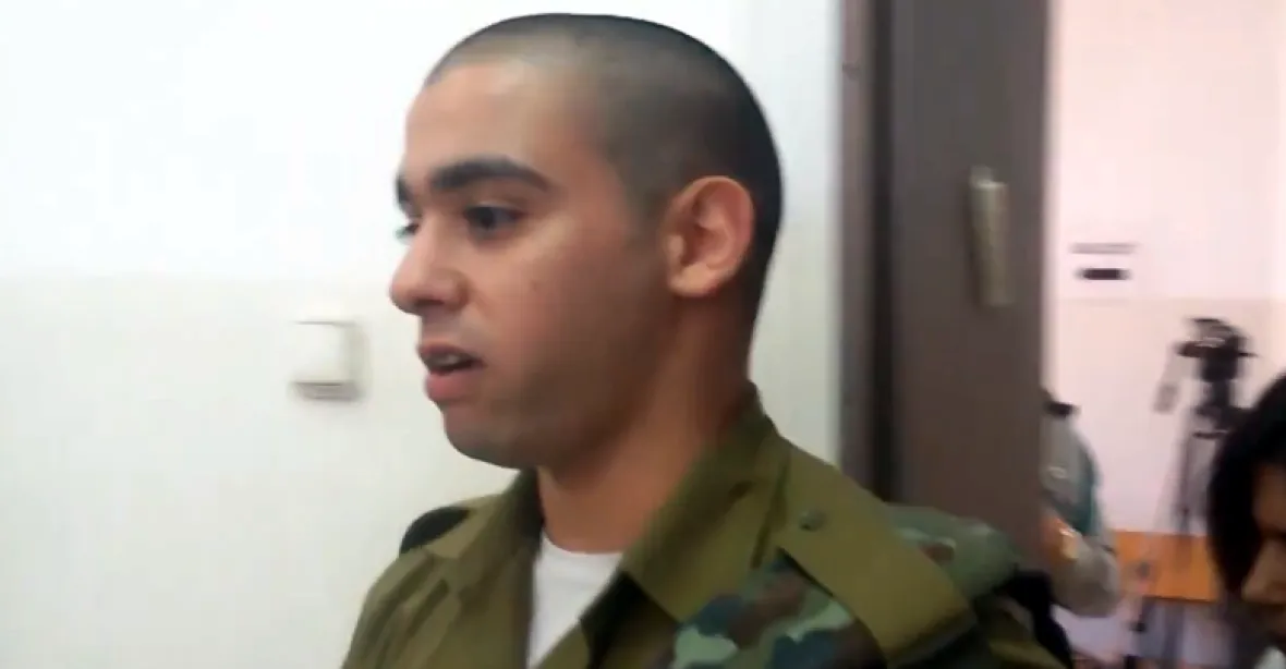 Netanjahu vyzval k omilostnění vojáka, který zastřelil zraněného Palestince