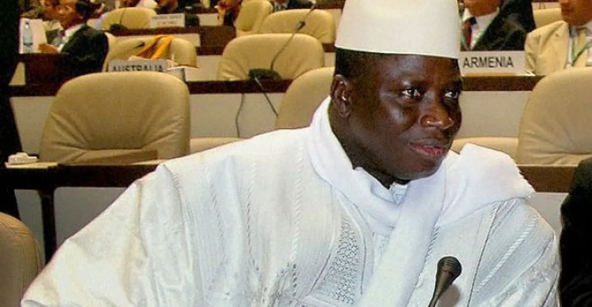 Gambijského diktátora má svrhnout senegalská armáda