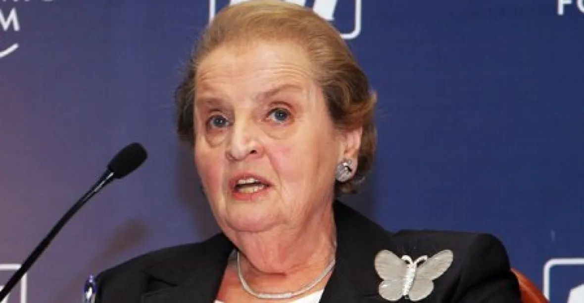 Albrightová: socha Svobody pláče, jejím poselstvím je vítání příchozích