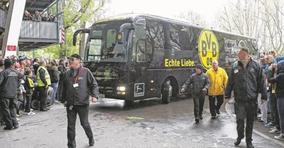 Útok na fotbalisty Dortmundu: Policie nalezla dopis, zřejmě souvisí s atentátem