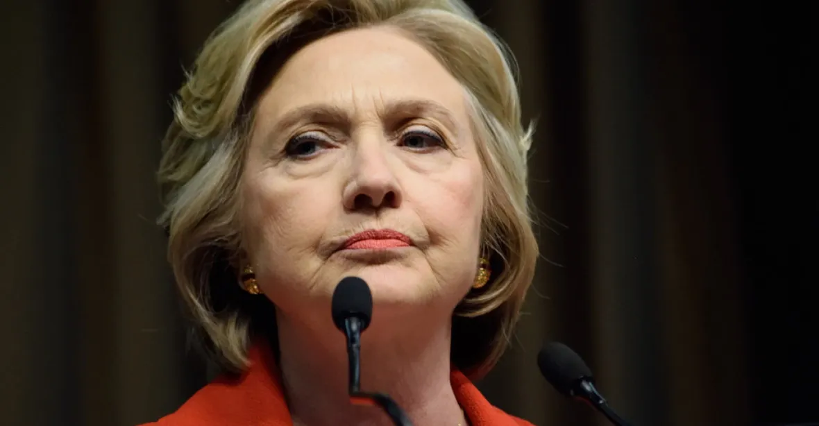 Clintonová: Za moji prohru může Putin a FBI