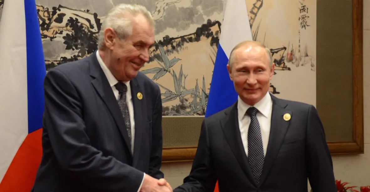 Zeman jednal s Putinem a v listopadu se chystá do Moskvy