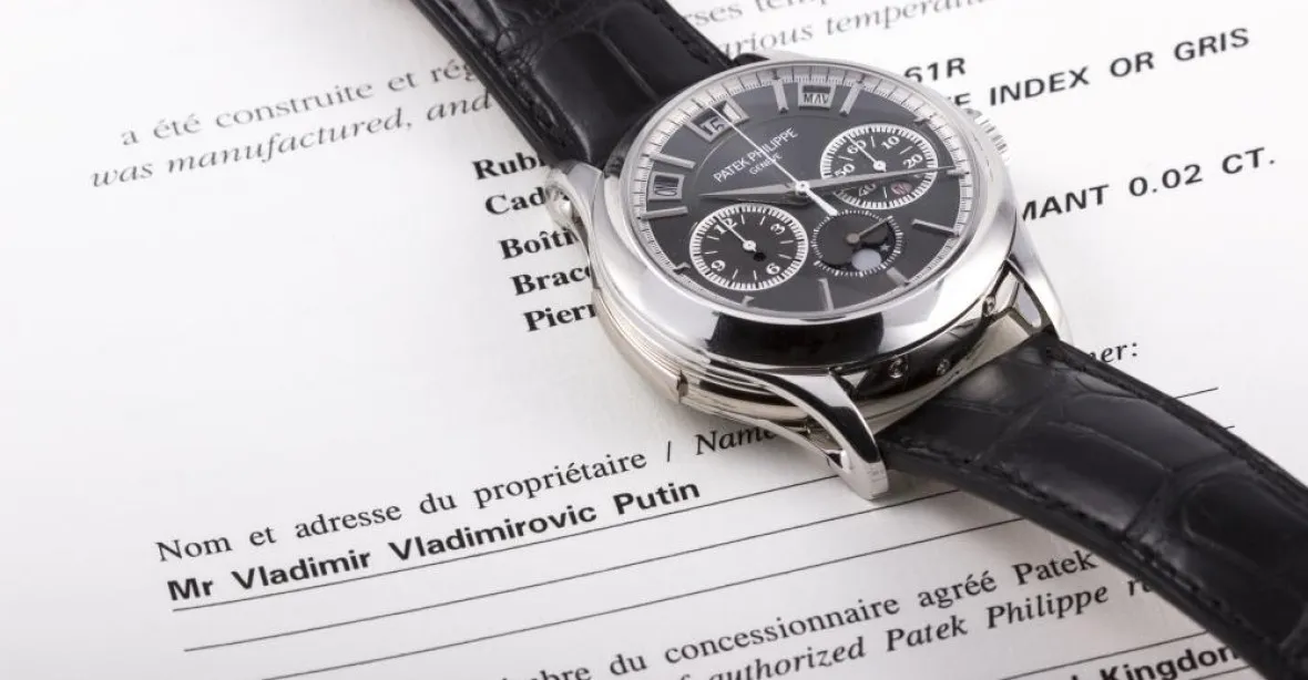 Putinovy hodinky za milion dolarů? Kreml se distancuje