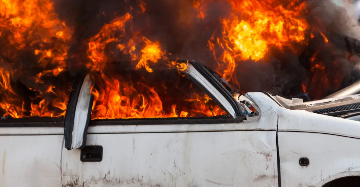 Výbuch auta zabil plukovníka ukrajinské rozvědky