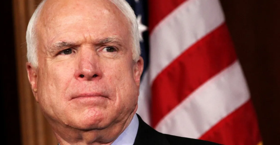 Senátor McCain má mimořádně zhoubný nádor mozku