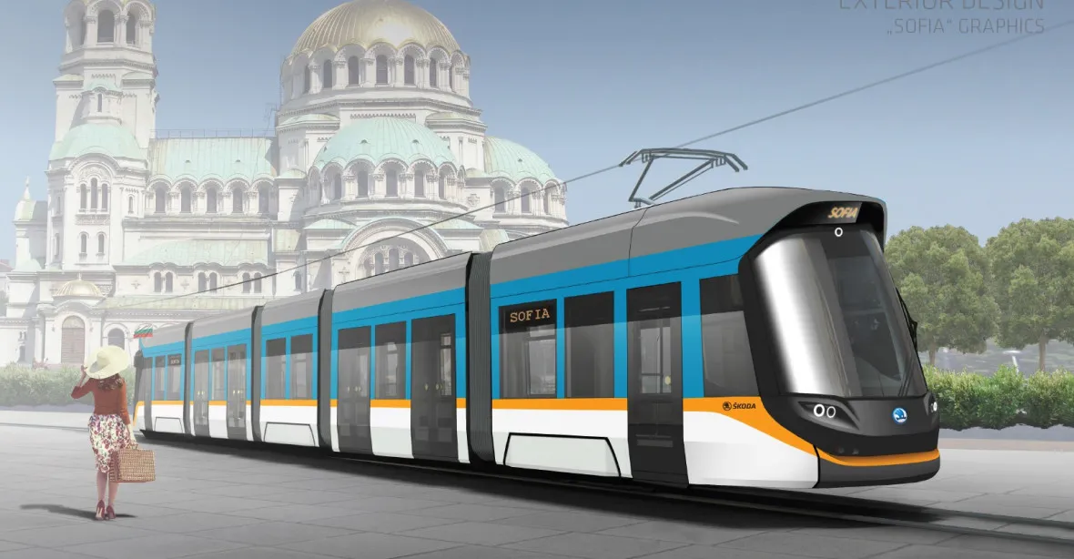 Škoda Transportation dodá do Sofie tramvaje za víc než 600 milionů