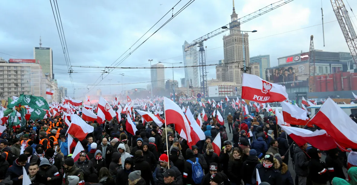 Poláci slavili Den nezávislosti pod heslem „My chceme Boha!”