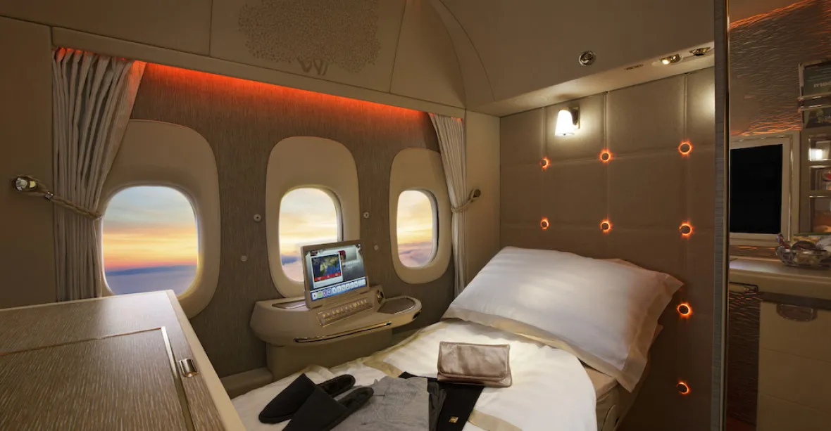 Tak trochu jiný luxus. Aerolinky Emirates představily novou první třídu