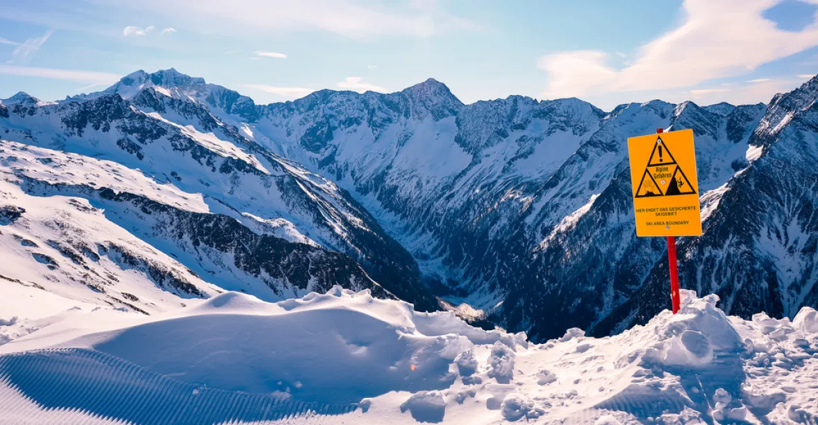 V Alpách zahynul český skialpinista, zřítil se asi z 500 metrů