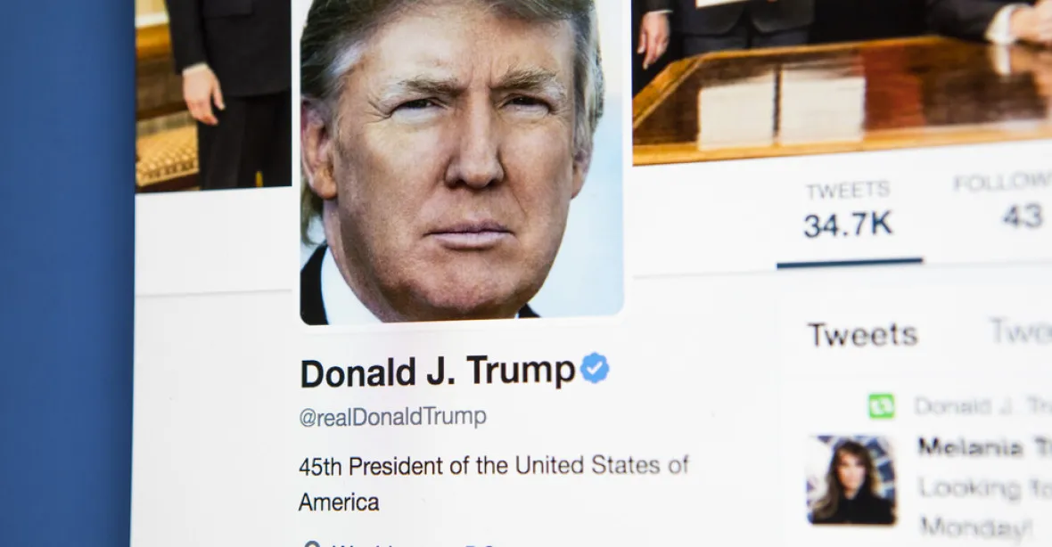 Trumpův twitterový účet porodil myš