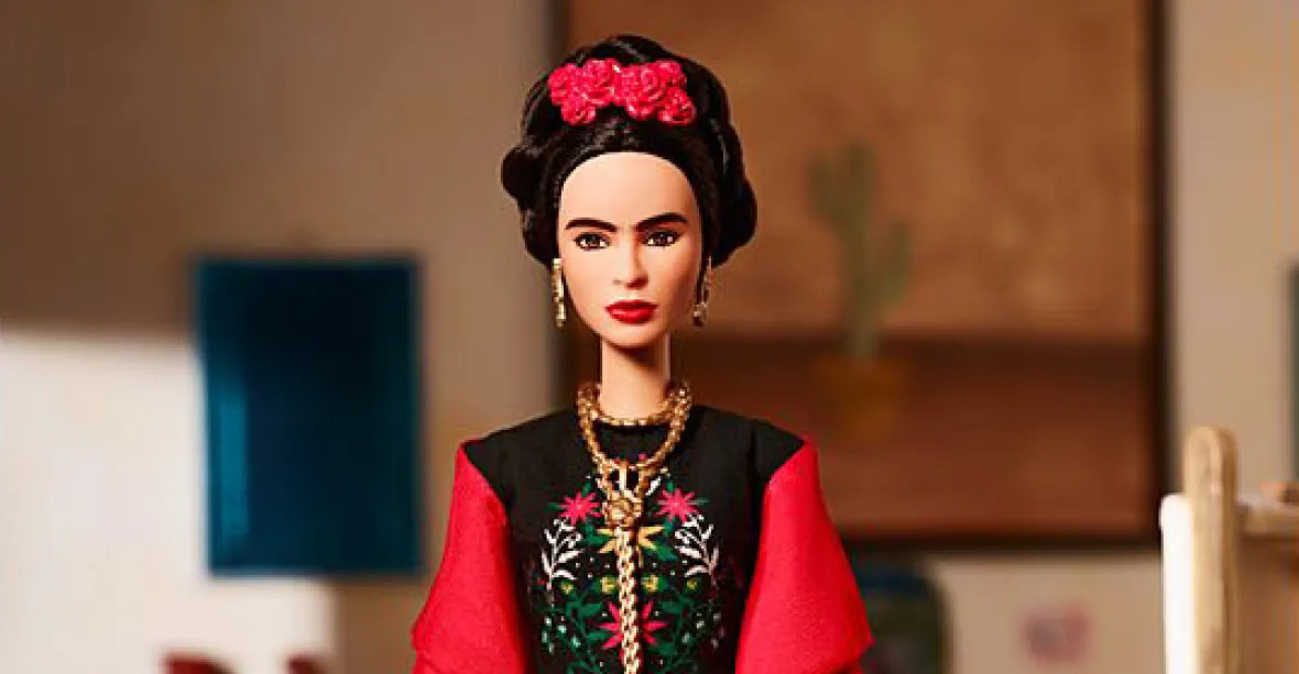 Panenka Barbie znázorňující Fridu Kahlovou se v Mexiku nesmí prodávat