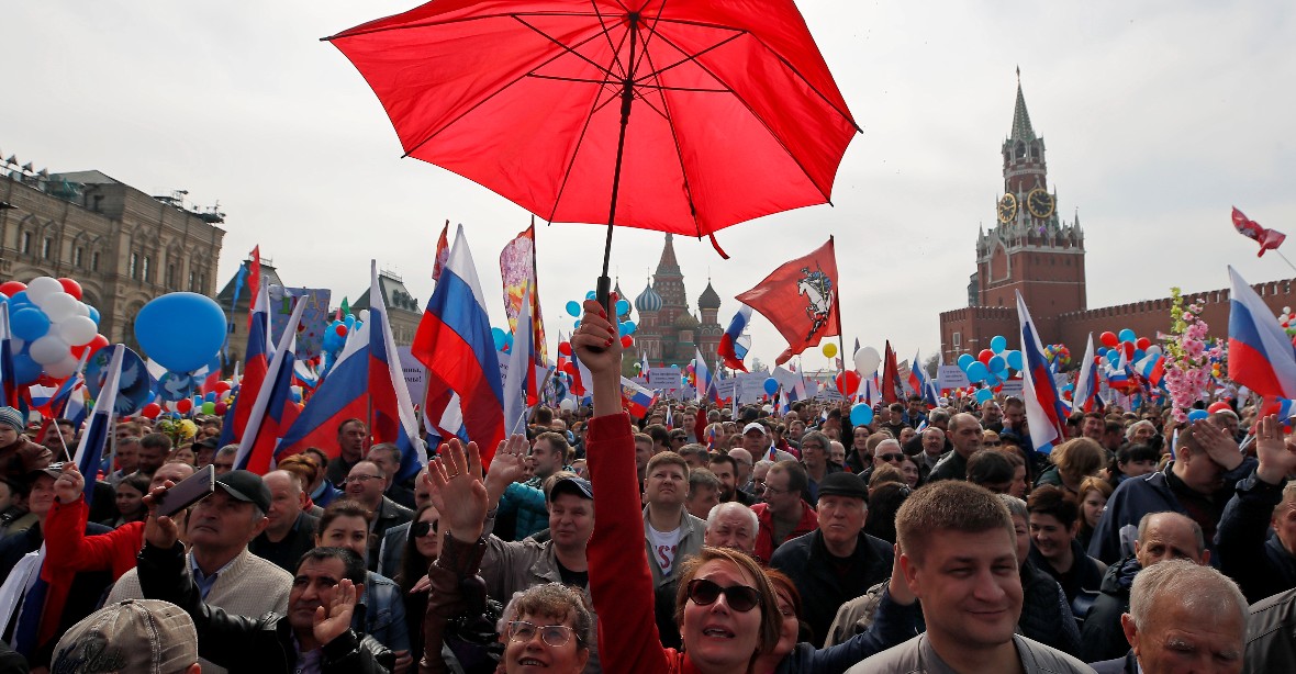V Rusku na prvního máje manifestovaly tři miliony lidí