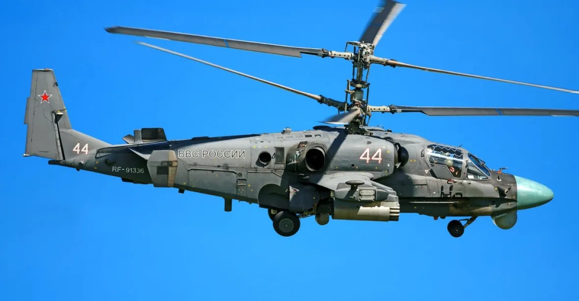 V Sýrii spadl ruský vrtulník, příčinou byla asi technická závada