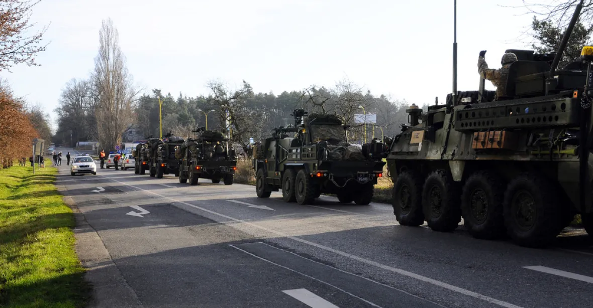Americká armáda projede Českem, míří do Pobaltí