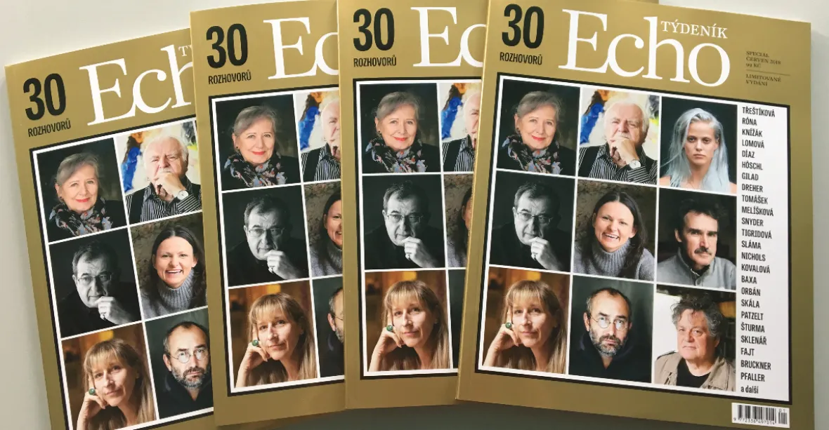Speciál Týdeníku Echo – 30 rozhovorů 2018