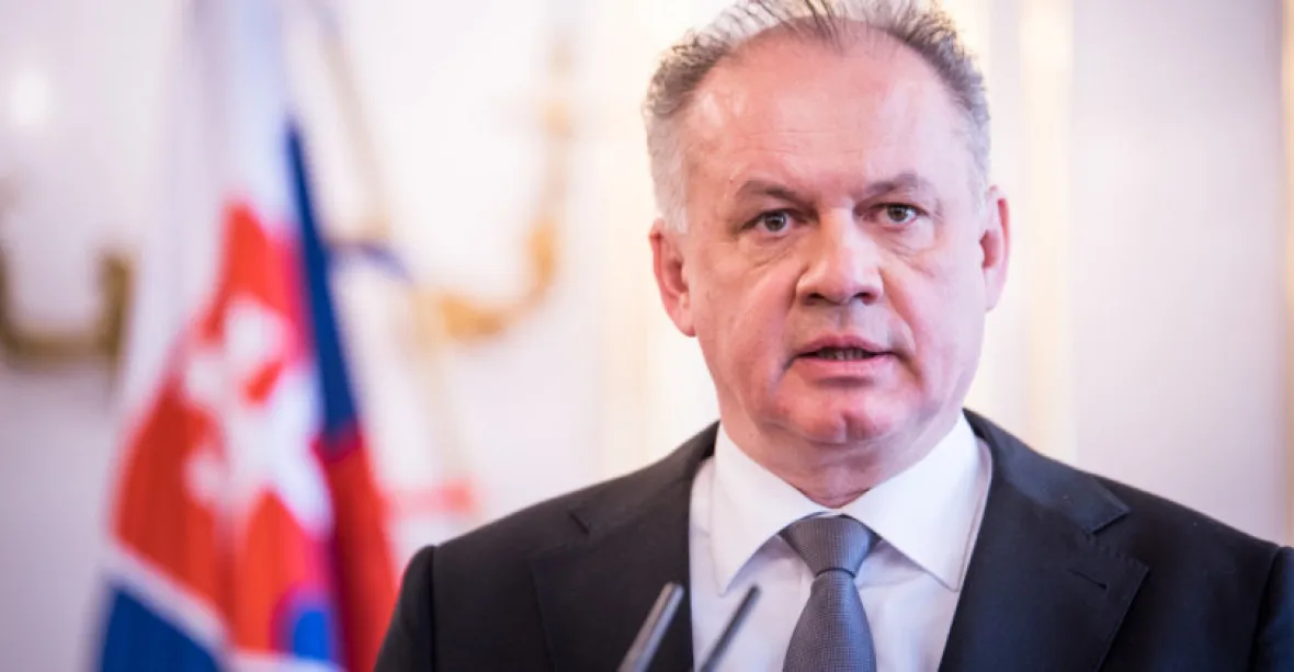 „Kiska se vybarvil.“ Slovenská média kritizují prezidenta za předtočený projev