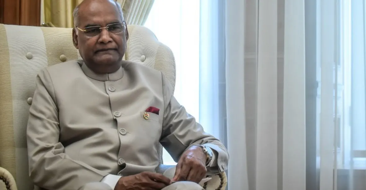 Po 20 letech přijel do Česka indický prezident. Přivezl padesát podnikatelů