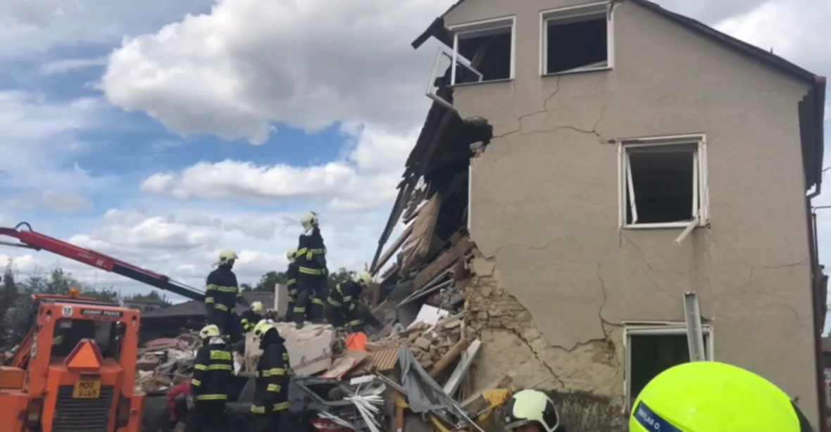 VIDEO: Výbuch plynu rozmetal půlku domu, jeden člověk zemřel