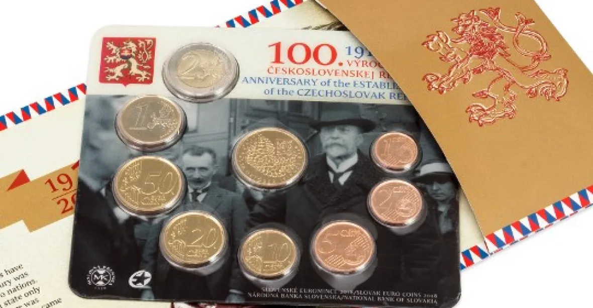 Vyhrajte sadu mincí k výročí vzniku Československa