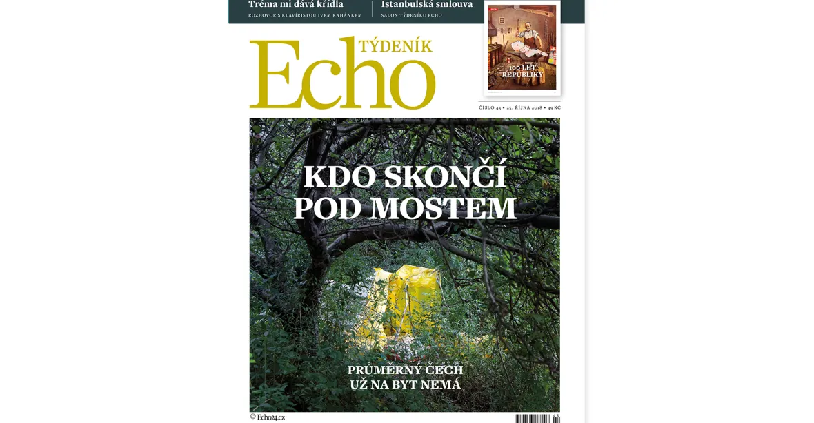 Týdeník Echo: Nedostupné bydlení, práce načerno a sto let republiky