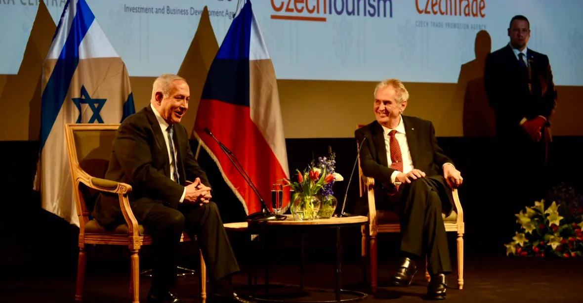 Česká republika je nejlepším přítelem na východní polokouli, prohlásil Netanjahu
