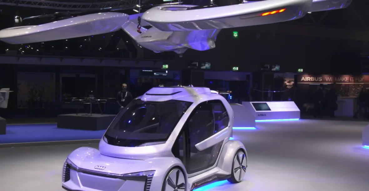 VIDEO: V Amsterdamu představili prototyp „létajícího taxíku“