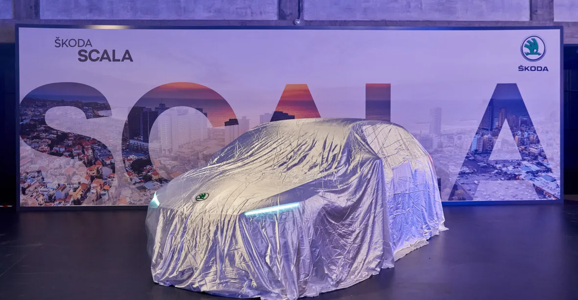 Škoda Auto představí v Tel Avivu nový model Scala. Podoba je zatím tajná