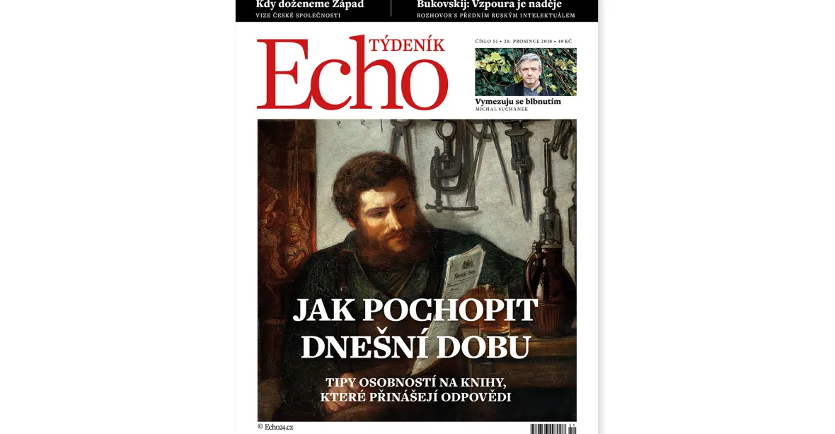 Týdeník Echo: Co číst v této době, jak to vidí Bukovskij a čínská filmová propaganda