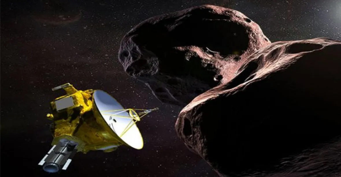 New Horizons asi „vidí“ planetku Ultima Thule. Ještě nikdy sonda nenavštívila tak vzdálený objekt