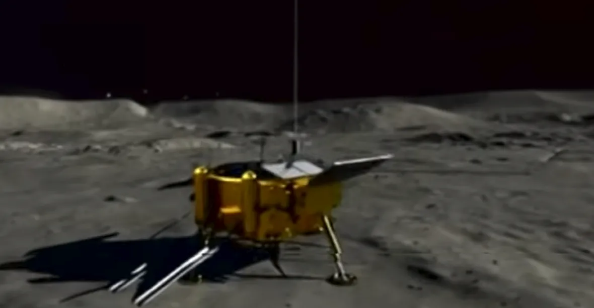 Čína slaví prvenství. Její sonda přistála na odvrácené straně Měsíce