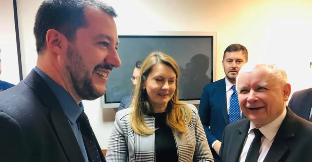 Salvini je ve Varšavě. Italský vicepremiér chce s Polskem změnit EU i spojit euroskeptiky