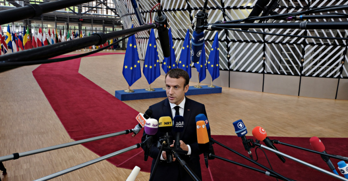 Revize Schengenu i evropský azylový úřad. Macron představil svou vizi Evropy