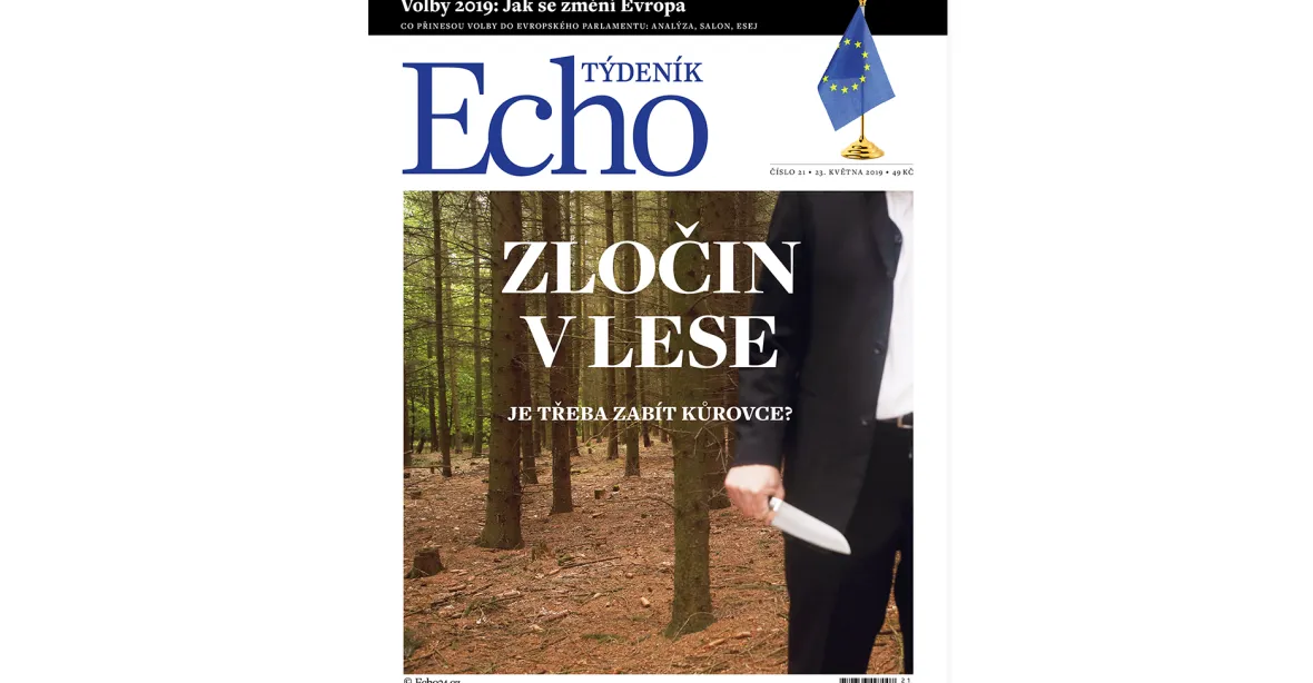 Týdeník Echo: Než půjdeme k eurournám, lid proti korupční elitě a zločin v lesích
